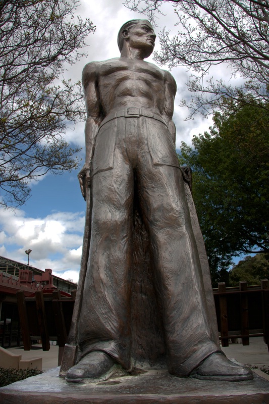Wide Angle Statue