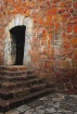 Red stone tower