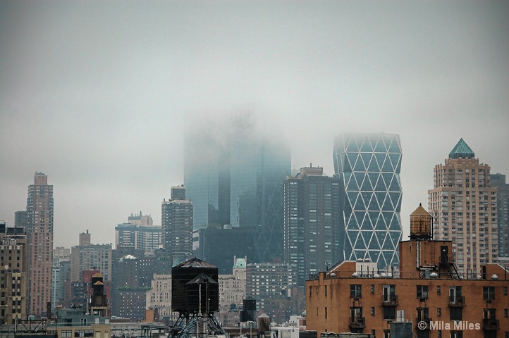 Fog In Manhattan
