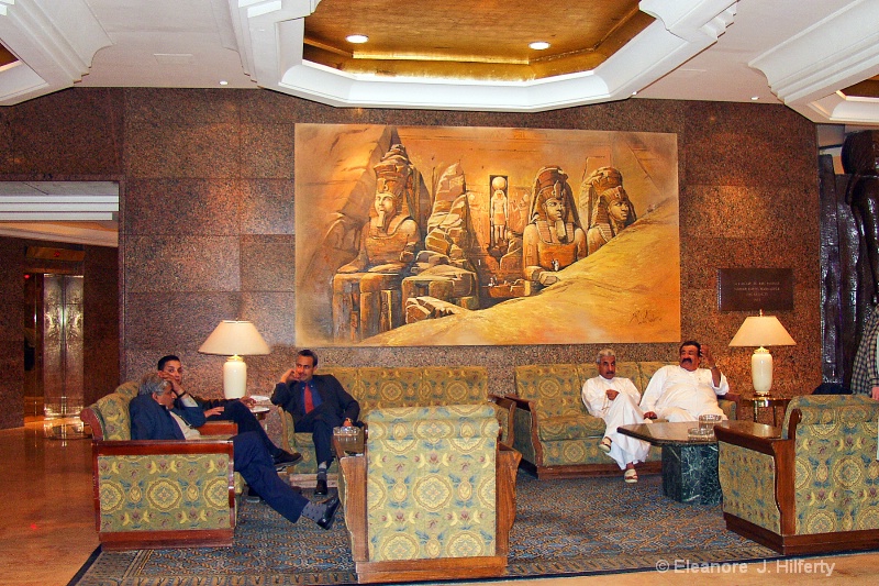 Inside the Cairo-Ramses Hilton