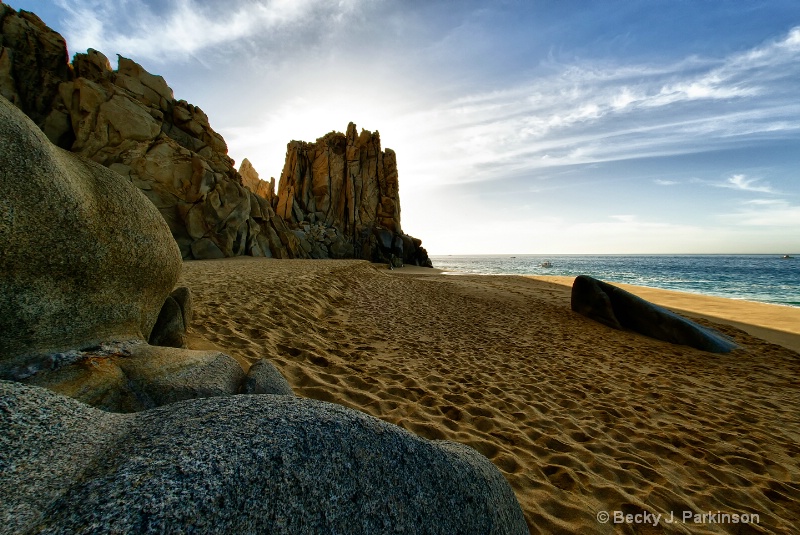 Sunrise Behind Land's End