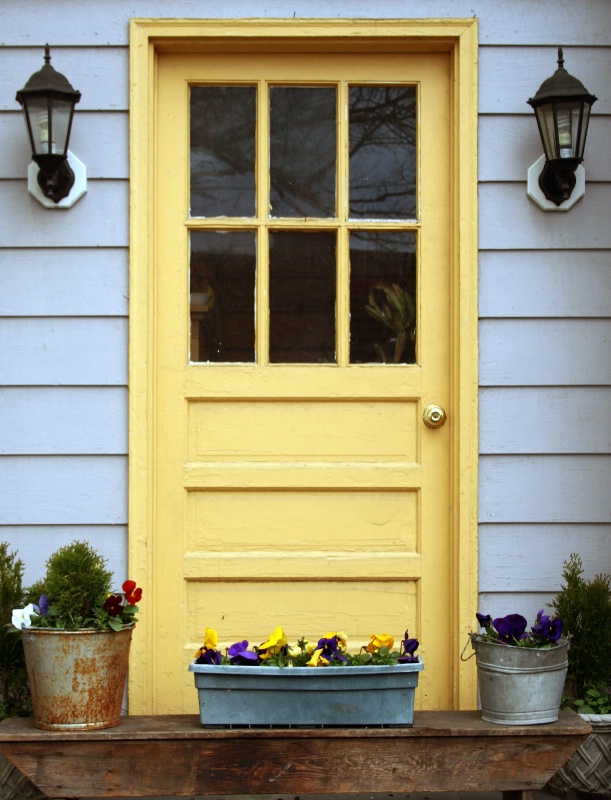 Yellow Door color adjustment