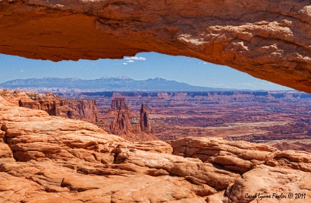 Through Mesa Arch