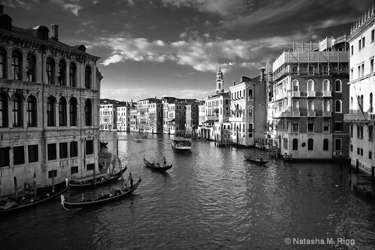 Venice, Italy B&W