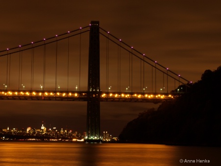 Magic of Light on Hudson River