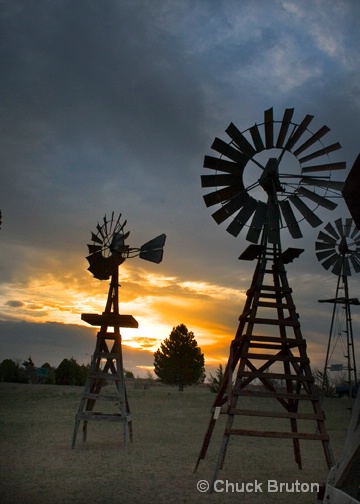                      Windmill Sunrise - ID: 11670354 © Chuck Bruton