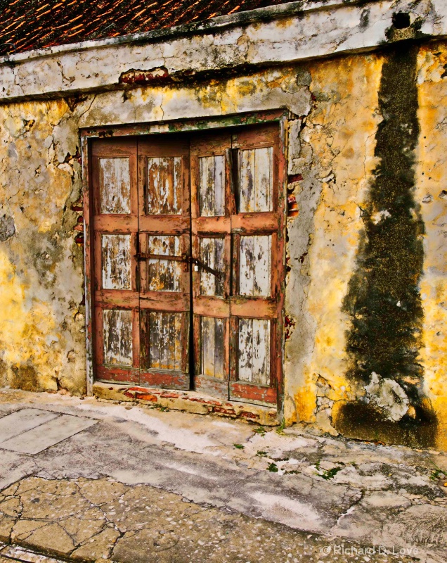 Old building in Willemstad, Curacao