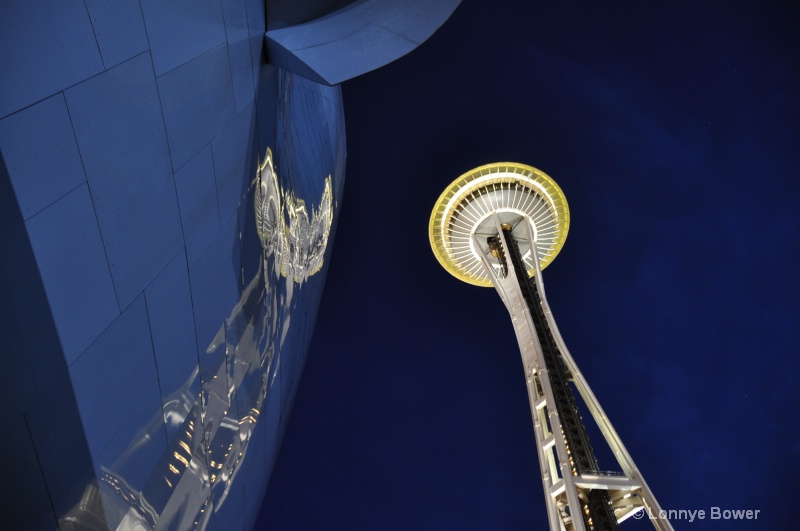 The Needle at Night... perspective