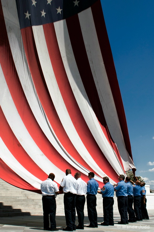 The Patriot Flag - ID: 11724620 © Wanda Judd