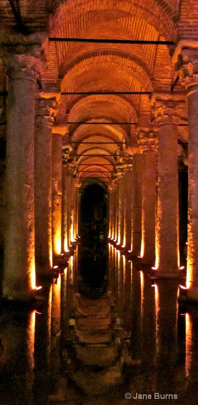 Cisterns in Istanbul