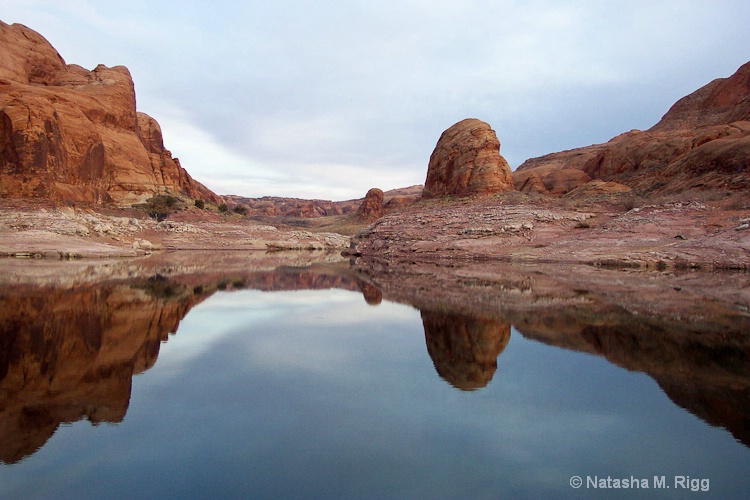 Calm Reflections, Lake Powell, Utah