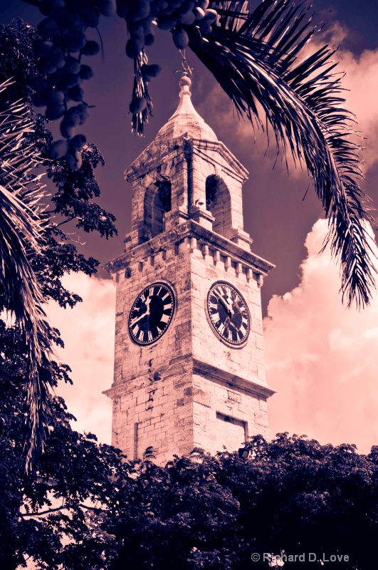 Clock Tower at the Bermuda Dockyard