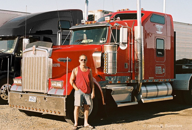 Cliff and His Red KW