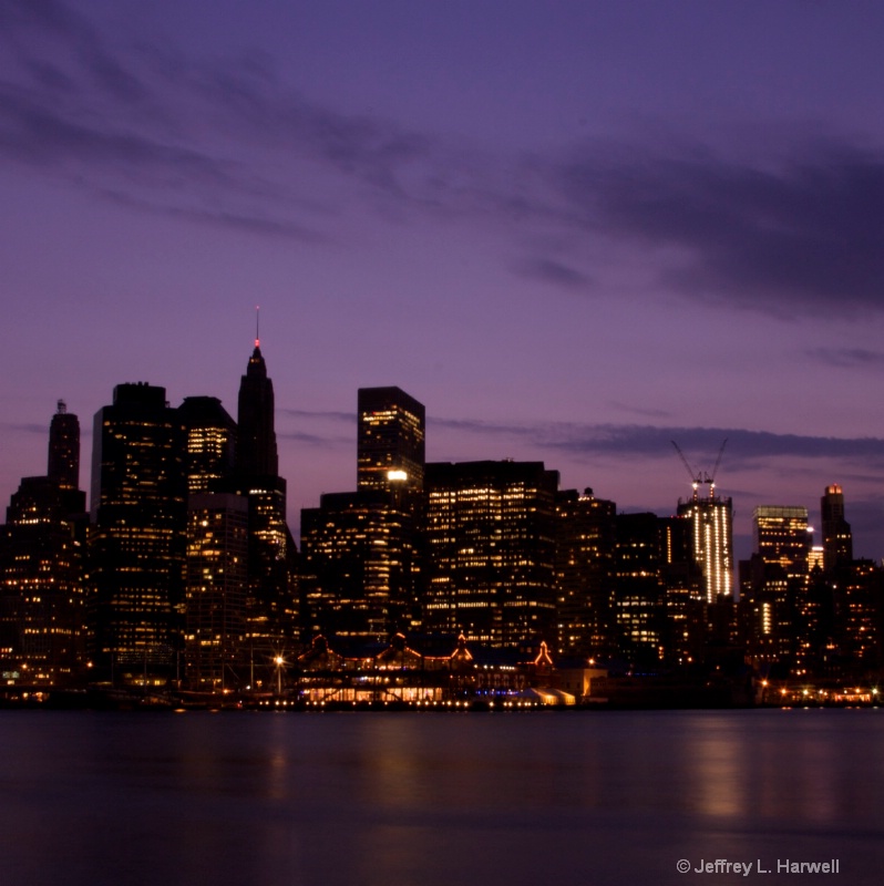 NYC Skyline from DUMBO Pier
