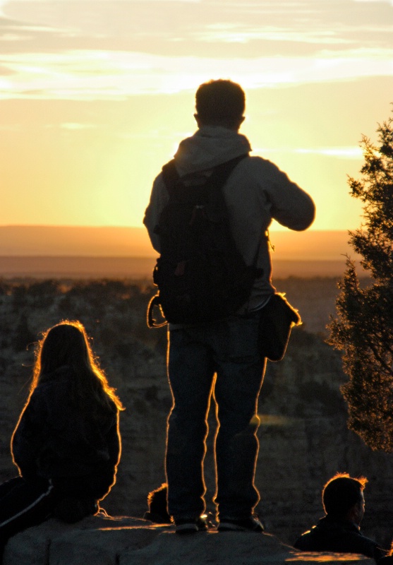 Sunset at the Grand Canyon