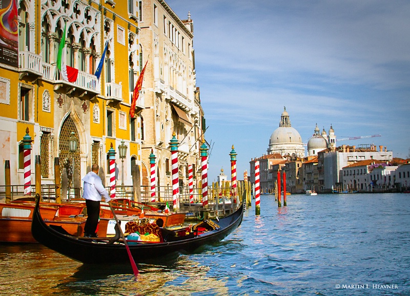 Rowing through Time, Grand Canal, Venice - ID: 11798002 © Martin L. Heavner