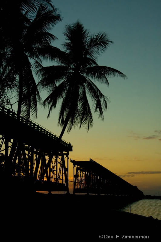 Historic Road Bridge at Bahia honda - ID: 11800625 © Deb. Hayes Zimmerman