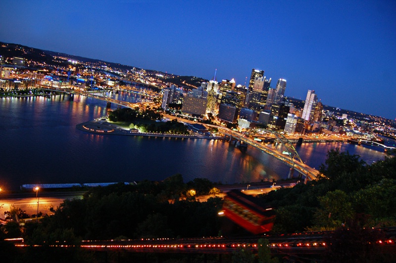 Pittsburgh Night Skyline