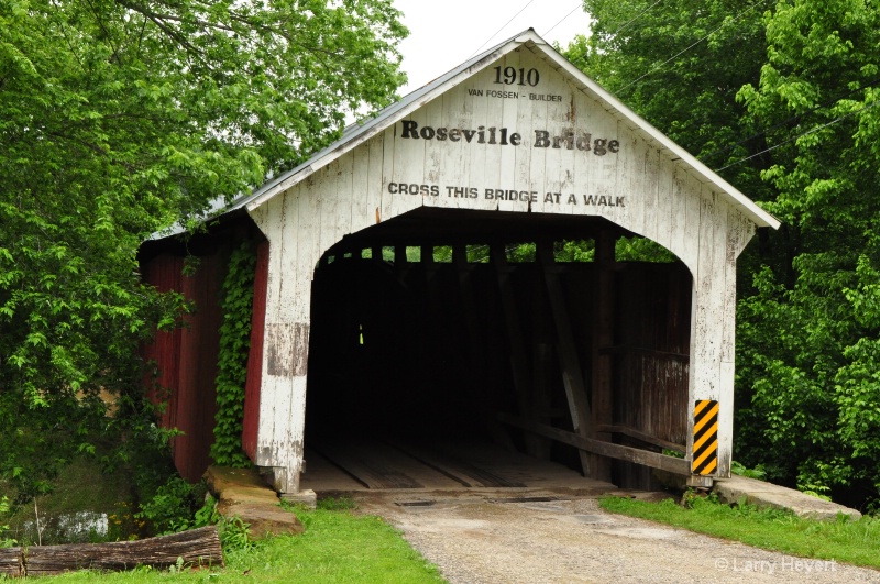 Covered Bridge in Rockville, Indiana