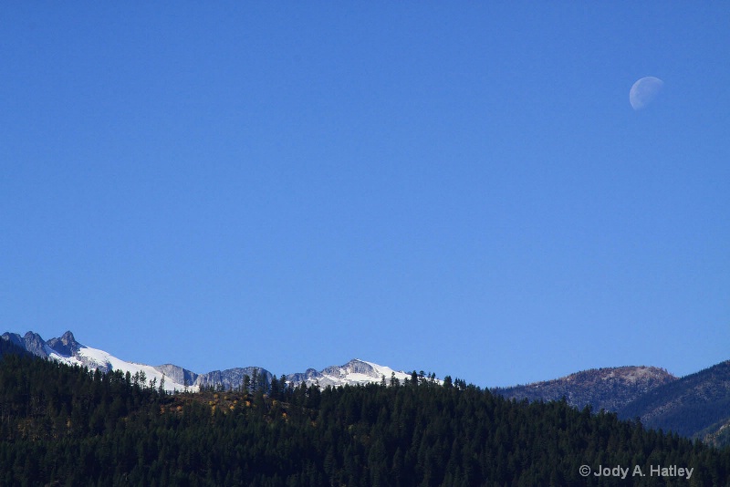 Moon over British Columbia - ID: 11851505 © Jody A. Hatley