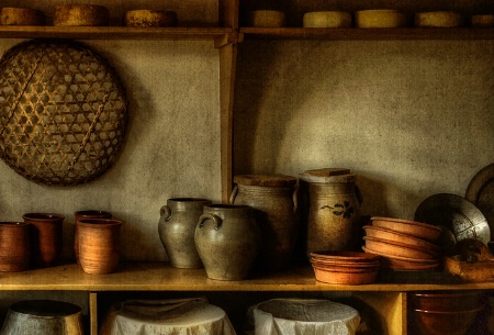 Pantry Plates and Pots