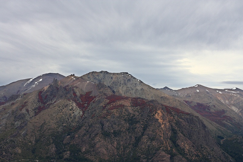 Rough Patagonian mountains