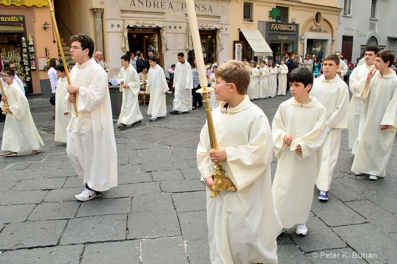 First Communion, Amalfi, Italy