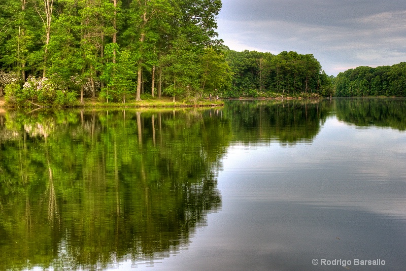 Reflection in Clopper Lake 1