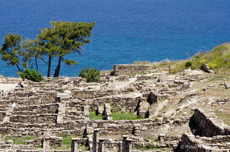 Ruins in Rhodes, Greece