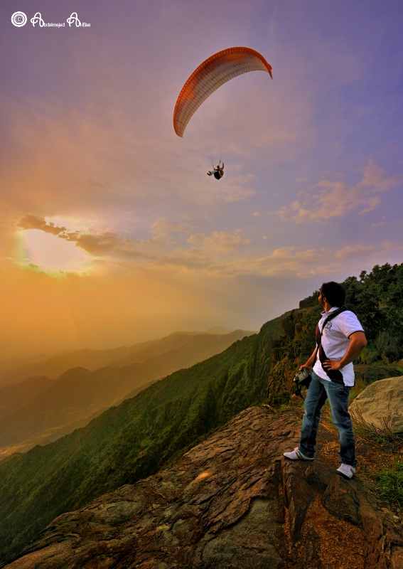 Paragliding ..