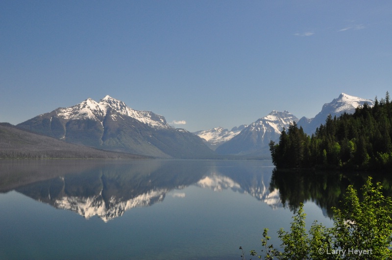 Glacier National Park- McDonald Lake - ID: 11914664 © Larry Heyert