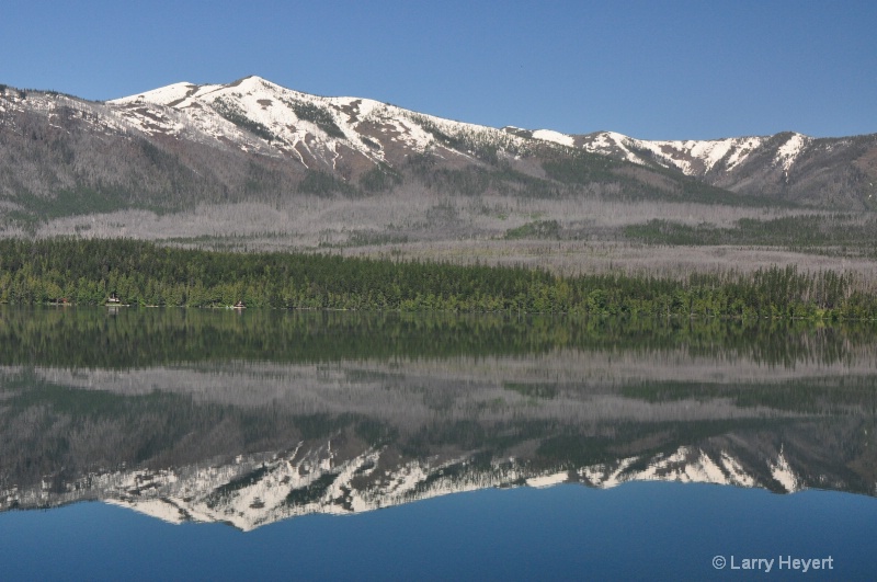 Glacier National Park- McDonald Lake - ID: 11914665 © Larry Heyert