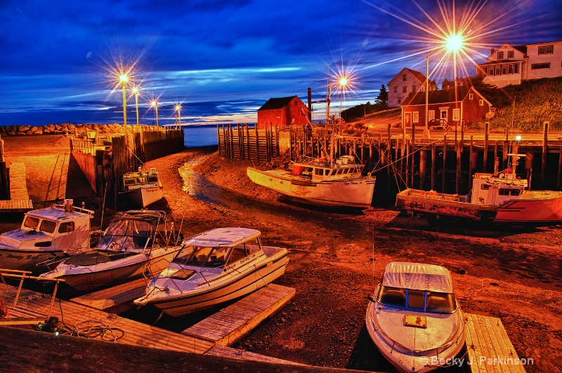 Hall's Harbor at Low Tide