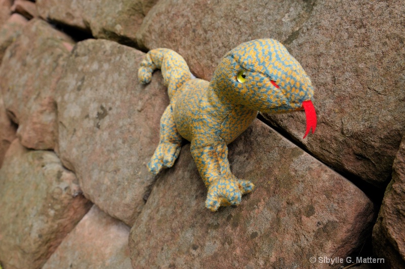  toy stories - lizard - ID: 11923245 © Sibylle G. Mattern