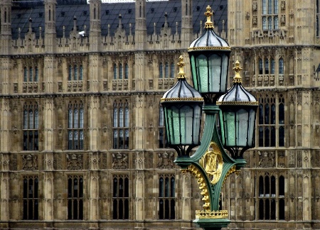 right side of the Houses of Parliament, 