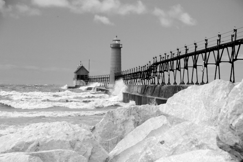 Windy Day at the Beach