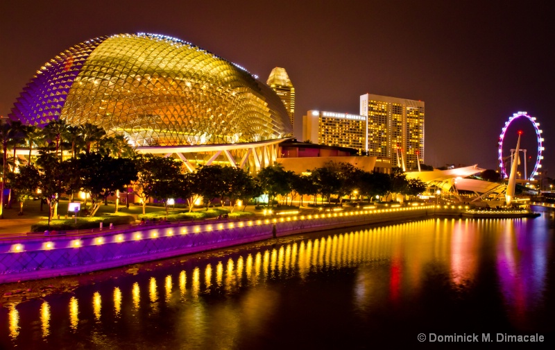 ~ THE DURIAN AND SINGAPORE FLYER ~ - ID: 11927294 © Dominick M. Dimacale