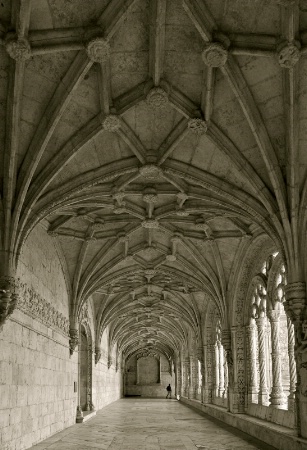 Man in Monastery