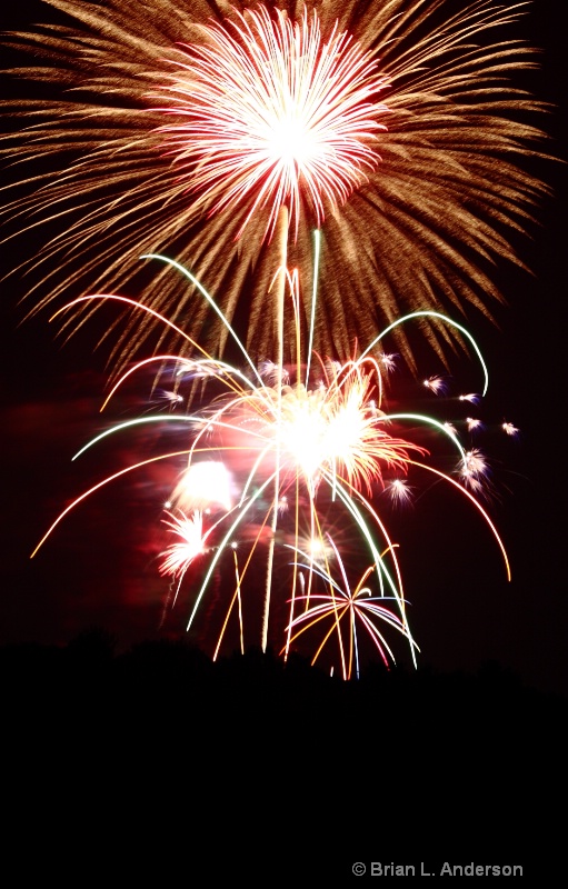 Treasur Lake Fireworks 2011