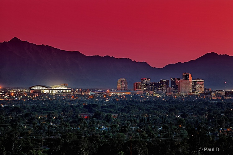 Paradise Valley/Phoenix Skyline