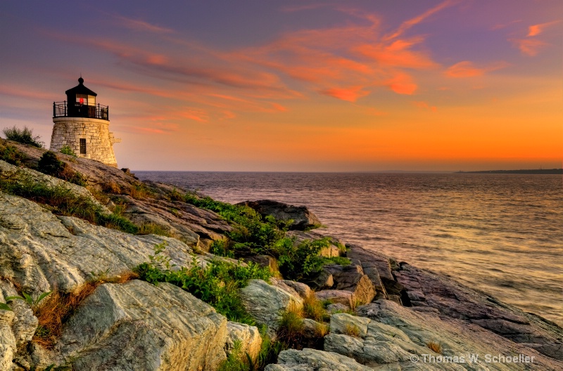 Newport Rhode Island~Castle Hill Lighthouse