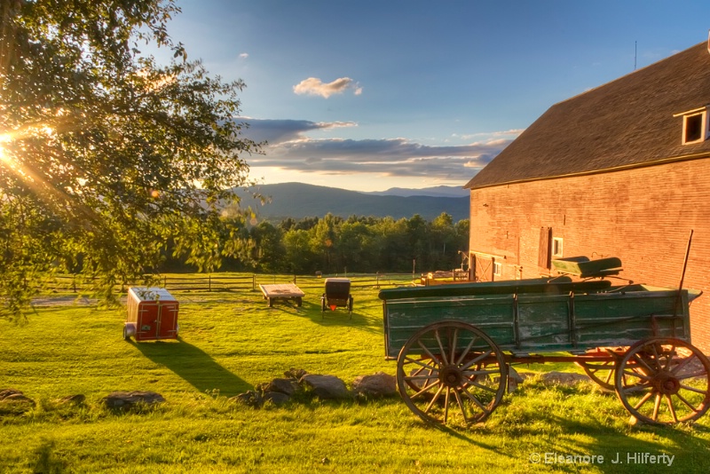 Farm in Waitsfield, Vermont - ID: 12002502 © Eleanore J. Hilferty