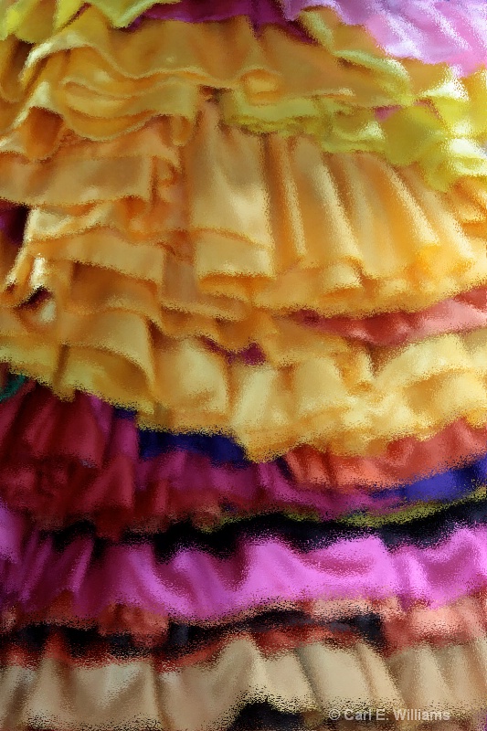 Colorful Skirts - In Glass