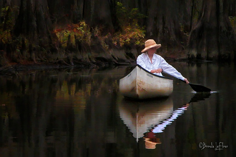 Lady and Canoe Revisited