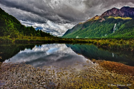 Mirror Lake, Mildford Sound: NZ