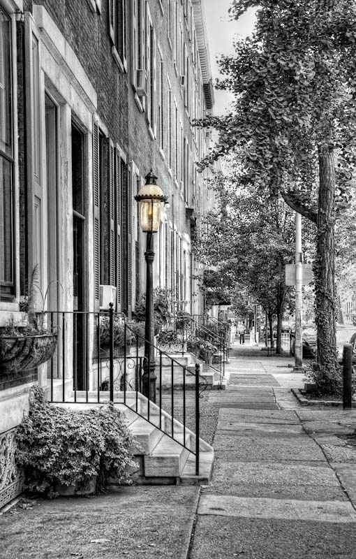 A Quiet Street in Philadelphia