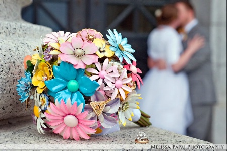 Vintage Brooch Bouquet