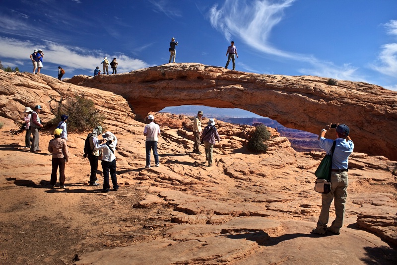 Mesa Arch Mayhem - ID: 12032903 © Patricia A. Casey