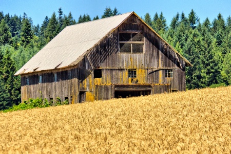 City of Roy Oregon Barn