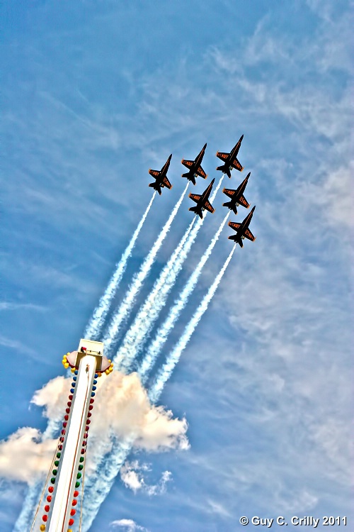 Blue Angles at the Fair